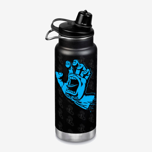 32oz-tkwide-with-chug-cap-santa-cruz-screaming-hand-u8 K32TKWCG-BK-SantaCruze_ScreamingHand.jpg