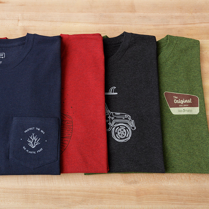 public-lands-t-shirt-r6 klean_shirt_all_designs_outlayed_lifestyle.jpg