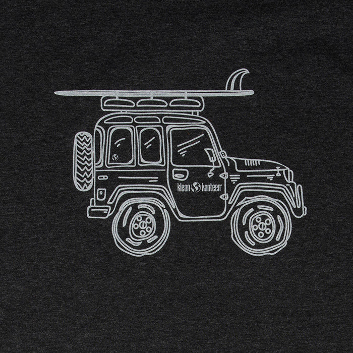 adventure-vehicle-t-shirt-g5 klean_shirt_jeep_front_closeup_lifestyle.jpg